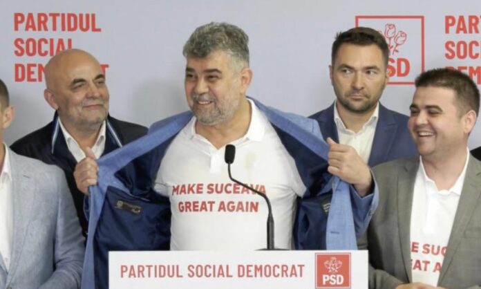 ”Părintele” Marcel s-a decis să respecte românii, de-aia îi trece la prezidențiale pe modul MUCLES! Candidatul Ciolacu se ofilește/veștejește până la iarnă.