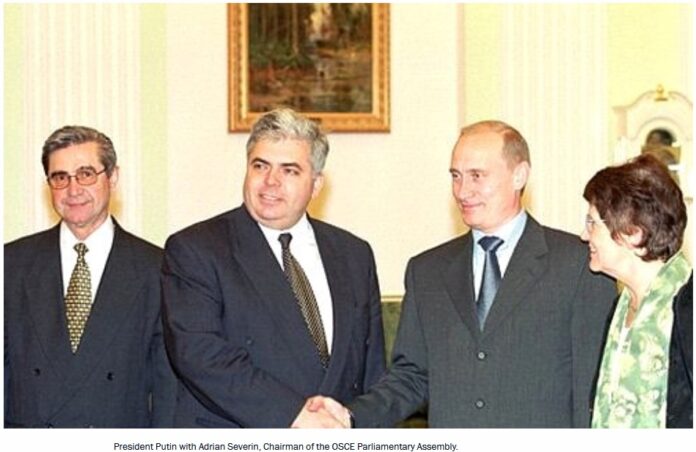 ADRIAN SEVERIN ÎI SOLICITĂ LUI PUTIN SĂ NU PUNĂ ROMÂNIA PE “LISTA NEPRIETENILOR”