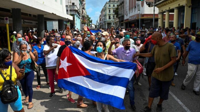 În Cuba s-au organizat cele mai ample proteste antiguvernamentale din ultimii 30 de ani