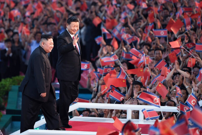 Președinții Coreei de Nord și Chinei afirmă că sunt gata oricând de război în fața ‘ostilității forțelor străine’