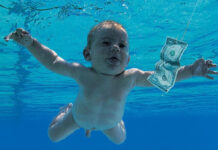 Nirvana, dată în judecată de către bărbatul care a apărut când era bebeluș pe coperta albumului „Nevermind”