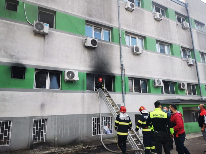 ȘAPTE PERSOANE AU DECEDAT ÎN URMA INCENDIULUI DE LA SECȚIA DE ATI A SPITALULUI DIN CONSTANȚA