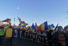 Proteste masive au avut loc în marile orașe ale țării