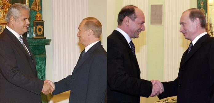 PUTIN și ROMÂNIA, în două ipostaze cu ADRIAN NĂSTASE și TRAIAN BĂSESCU