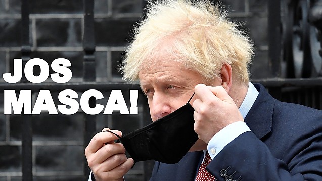 Căderea Șandramalei Covid. Boris Johnson: GATA CU MĂȘTILE, GATA CU CERTIFICATELE!