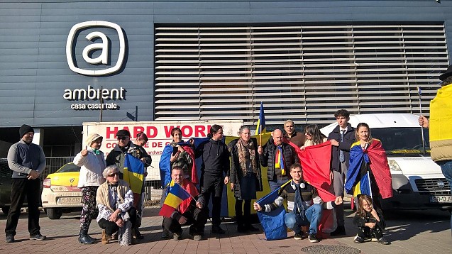 Convoiul pentru Libertate a străbătut Alba Iulia, Sebeș-Alba și Sibiu, în drum spre Mănăstirea Cozia, Râmnicu Vâlcea și București