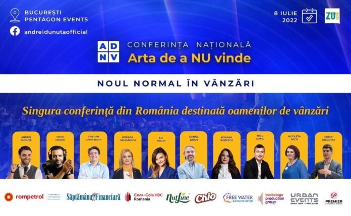 Conferința Națională “Noul normal în vânzări”, pe 8 iulie, la București