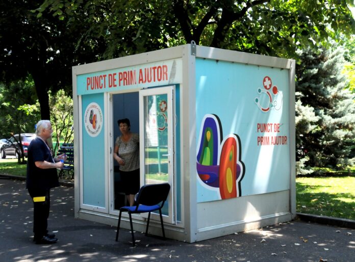 Primăria Sectorului 4 a deschis puncte de prim ajutor pe perioada caniculei