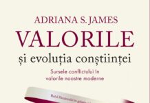 Editura CUANTIC lansează cartea Valorile si evoluția conștiinței, de Adriana S. James