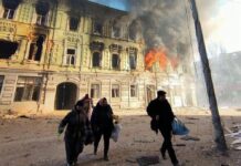 Prăpăd în Ucraina! Mai multe regiuni lăsate în beznă!