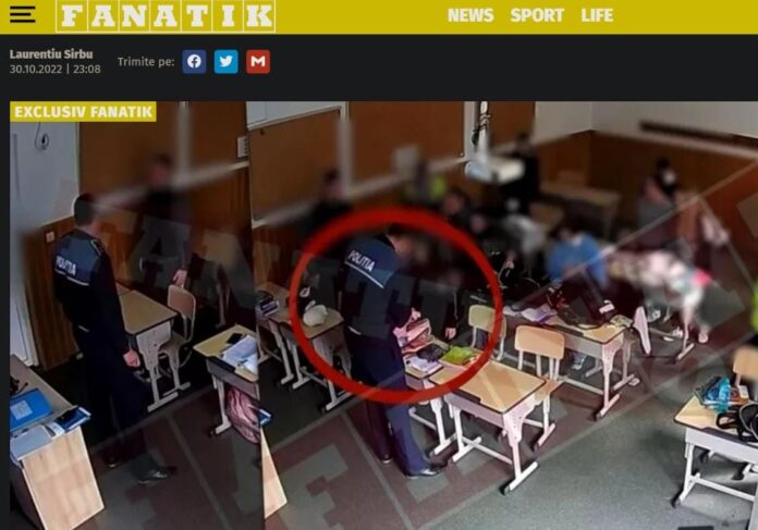 Un nou abuz al Poliției Române – percheziția în școală! Impotența în fața interlopilor