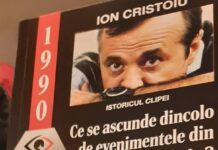 A apărut „1990- Ce se ascunde dincolo de evenimentele din 13,14 și 15 iunie? ”. Primul volum din seria Ion Cristoiu – istoricul clipei, 1990 – 1996