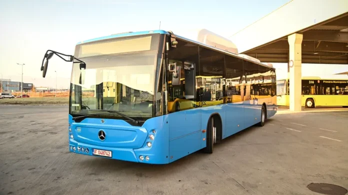 O premieră absolută: autobuzul pe gaz comprimat