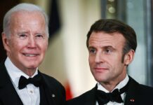 O imagine Biden-Macron și-o declarație a francezului. Lumea noastră e-n derivă!