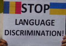 Românii continuă să fie discriminați în Ucraina și iluminatul lui Nicușor