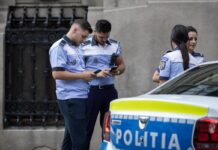 Candidați de nota 4 la șefia poliției. Polițiștii fugăresc noaptea puști și o dau în gard