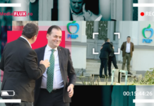 EXCLUSIV PAPARAZZI | Vremea alianțelor: peste o oră de discuții între Ludovic Orban și Eugen Tomac. ”Negocierile” s-au încheiat cu o îmbrățișare
