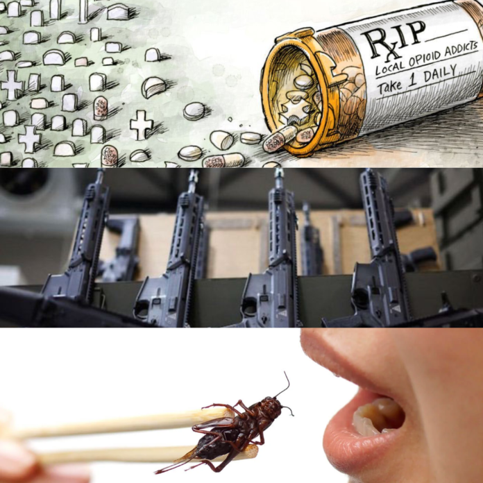 Lumea este condusă din umbră de trei mari entități: Big Pharma, Big Arma și Big Agra!