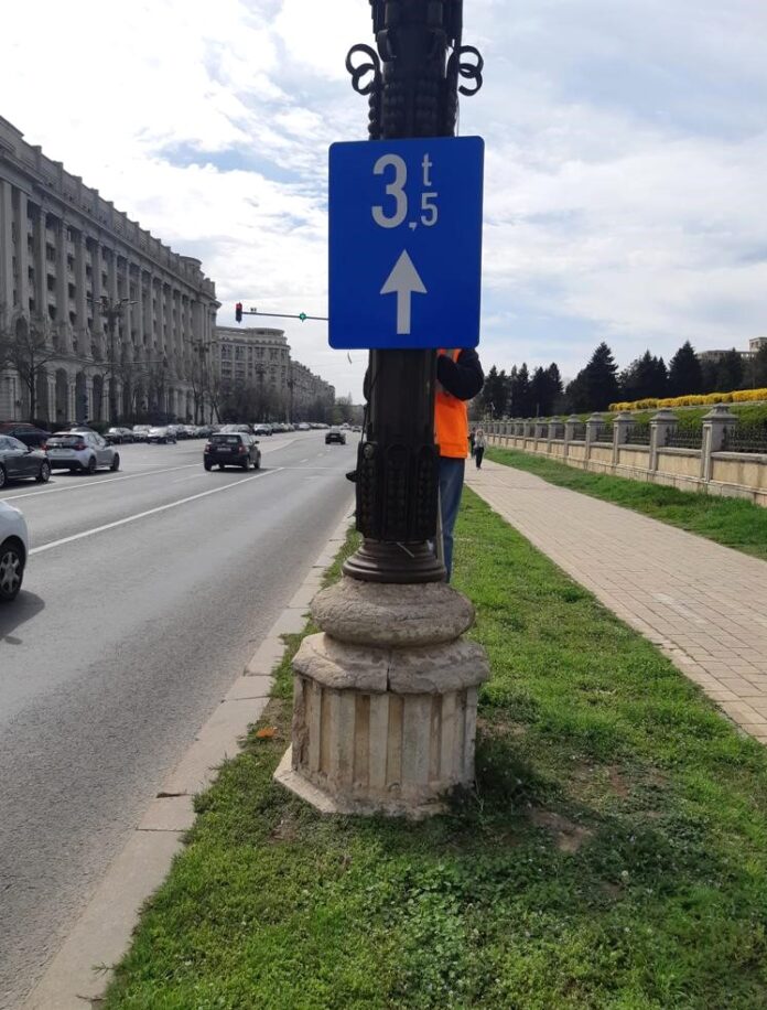 <strong><u>Vehiculele care depășesc greutatea de 3,5 tone, interzise în Piața Unirii!</u></strong>