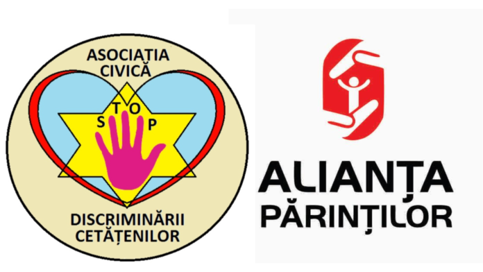 Alianța Părinților sprijină Asociația Civică Stop Discrimănării Cetățenilor în demersul său împotriva noii legi a educației