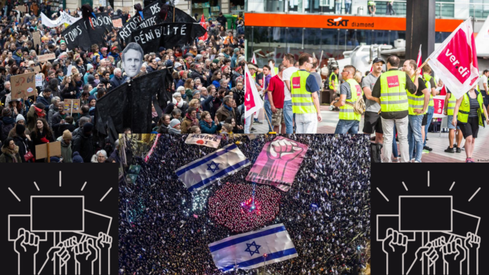 „Capul lui Macron vrem!”, strigă protestatarii în Franța. Cea mai mare grevă germană din ultimii 60 de ani. Netanyahu se leapădă de Deep State-ul american
