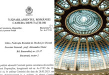 Federația Română de Hochei a sesizat Parlamentul cu privire la abuzurile ministrului Sportului!