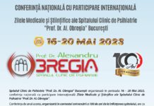 Zilele Medicale și Științifice ale Spitalului Clinic de Psihiatrie „Prof. Dr. Al. Obregia” București
