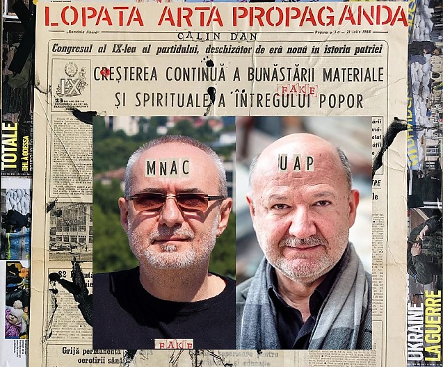 Artiștii României se ridică în apărarea pictorului Dinu Pacea după ce președintele UAP Petru Lucaci i-a făcut cadou prietenului său proletcultist Călin Dan atelierul acestuia. Culmea-culmilor, în ciuda actelor UAP, directorul MNAC contestă cadoul primit