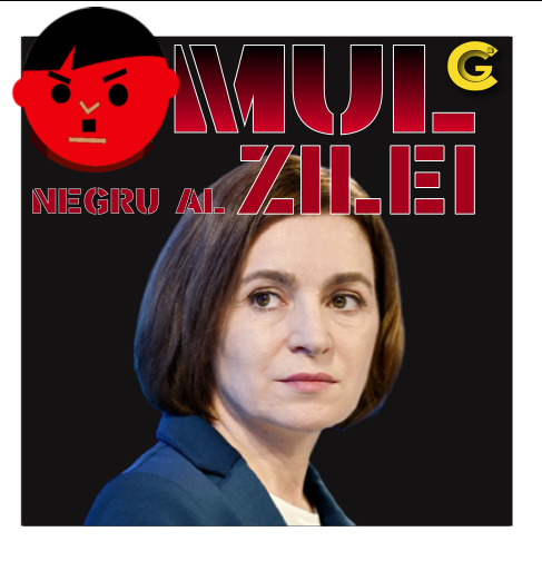 Omul negru al zilei – Maia Sandu