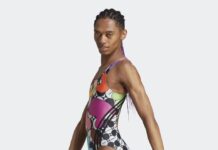 Adidas, controversă uriașă. În noua reclamă la costume de baie pentru femei, apare un model bărbat