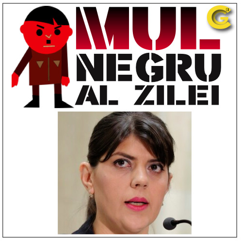 Omul negru al zilei (ediția I) – Laura Codruța Kovesi