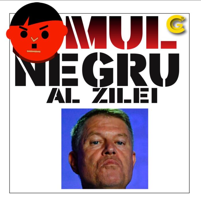 Omul negru al zilei – Klaus Iohannis