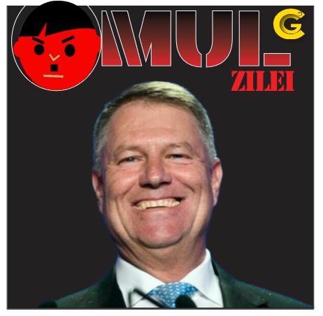 Omul negru al zilei – Klaus Iohannis