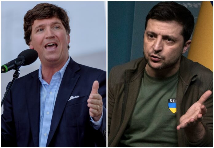 Carlson îl desființează pe Zelenskiy sub privirile a peste 100 de milioane de oameni!