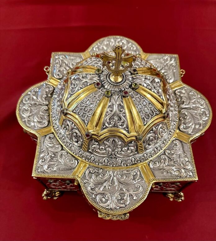 Un fragment din moaștele Sfântului Constantin Brâncoveanu va fi oferit Chiliei “Buna Vestire” a Schitului Lacu