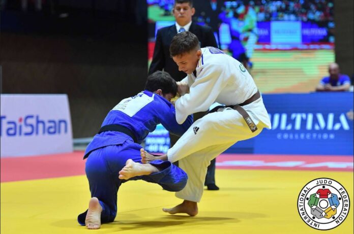 AUR pentru România la Festivalul Olimpic al Tineretului European! Judoka Tudor Moșoi la 60 de kg. 🤗🥋🇷🇴