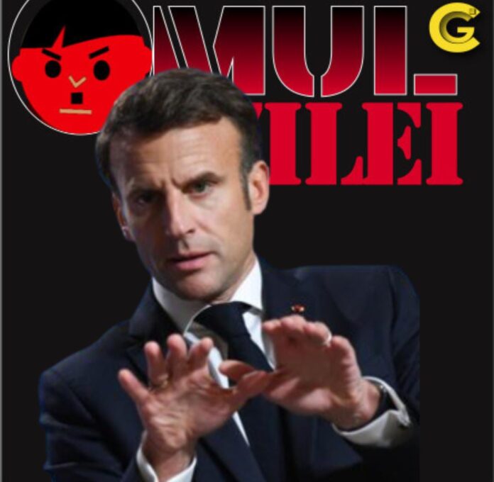 Omul Negru al Zilei – Emmanuel Macron