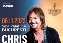 Chris Norman, Smokie, va susține un concert de senzație La Sala Palatului din București, pe 6 niembrie 2023!