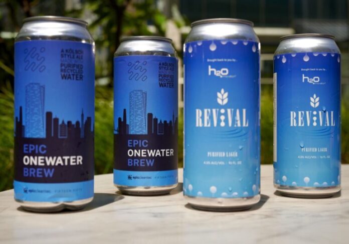 O lume nebună: berea produsă din apa reciclată de la dușuri și chiuvete!