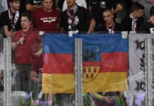 Simboluri secesioniste și revizioniste prezentate de fanii CFR la derby-ul cu Universitatea
