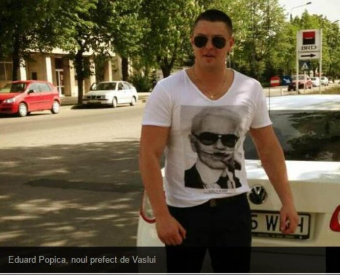 Asa arata dl Popica (deputat PSD de Vaslui, vicepresedinte al Comisiei juridice din Camera Deputatilor) atunci cand a fost numit prefect de Vaslui!