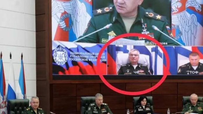 Comandantul rus al flotei de la Marea Neagră apare în video după ce Ucraina a spus că l-a ucis