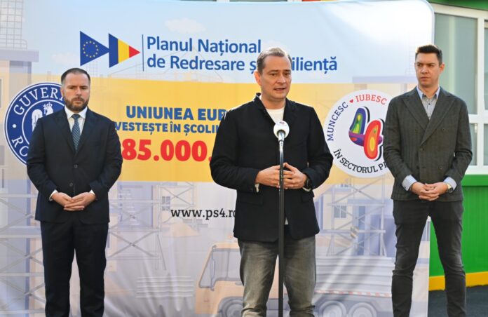 Clădiri sigure și condiții moderne de studiu pentru 2.500 de elevi din Sectorul 4. Încep lucrările de consolidare și de modernizare a școlilor și grădinițelor. Investiții de 385 milioane lei, finanțate din bugetul Programului Național de Redresare și Reziliență (PNRR)