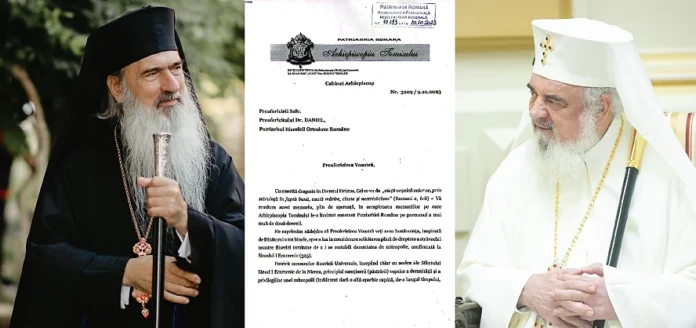 Adevărata Știre a Zilei: IPS Teodosie i-a solicitat oficial Patriarhului Daniel reactivarea Mitropoliei Tomisului, potrivit Canoanelor Sinodului I Ecumenic. Avem Documentul depus în atenția Sfântului Sinod! EXCLUSIV