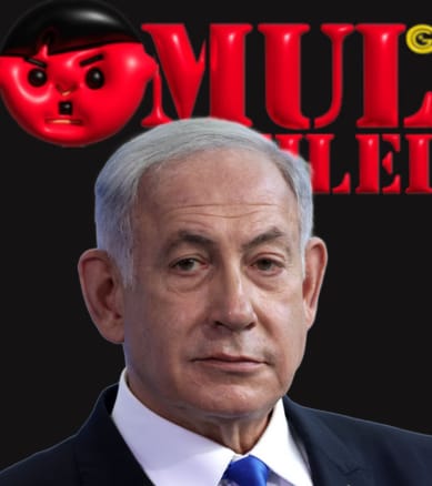 Omul Negru al Zilei – Bibi Netanyahu. Cioclul ce luptă pentru funcția sa. “Palestinienii și-au bombardat spitalul tot așa cum rușii și-au distrus North Stream!”