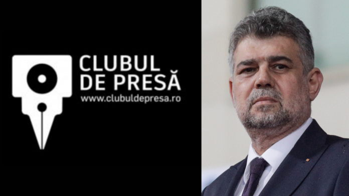 Exclusiv GOLD FM: Ciolacu desconsideră cererea Clubului de Presă, deși a intervenit anterior public în favoarea jurnaliștilor neomarxiști de la DIGI24 și Libertatea!