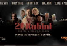 Prigoană împotriva lui Ciprian Mega și a echipei sale: Proiecția filmului „21 de Rubini” anulată în mai multe orașe din țară!