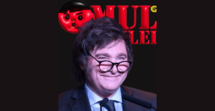 Omul Negru al Zilei, Javier Milei. Un președinte-vraci chemat să rezolve criza argentiniană cu incantații.