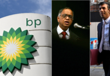 Oroare! Gigantul energetic British Petroleum, Rishi Sunak și socrul său, pregătiți să exploateze gazul palestinienilor.