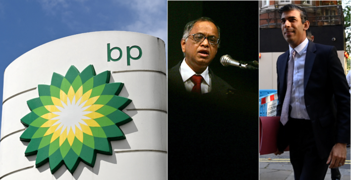 Oroare! Gigantul energetic British Petroleum, Rishi Sunak și socrul său, pregătiți să exploateze gazul palestinienilor.